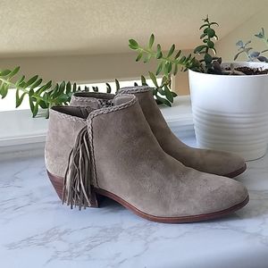 Sam Edelman Paige Taupe Booties